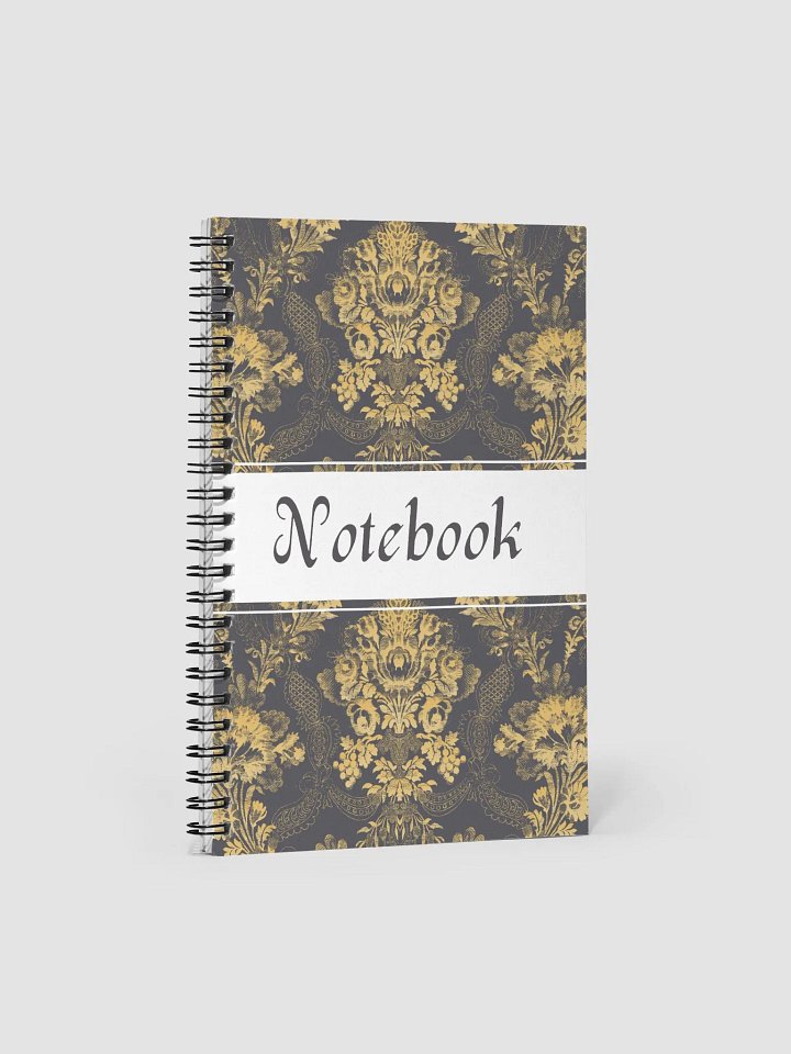 Luxury Floral Spiral Notebook product image (1)