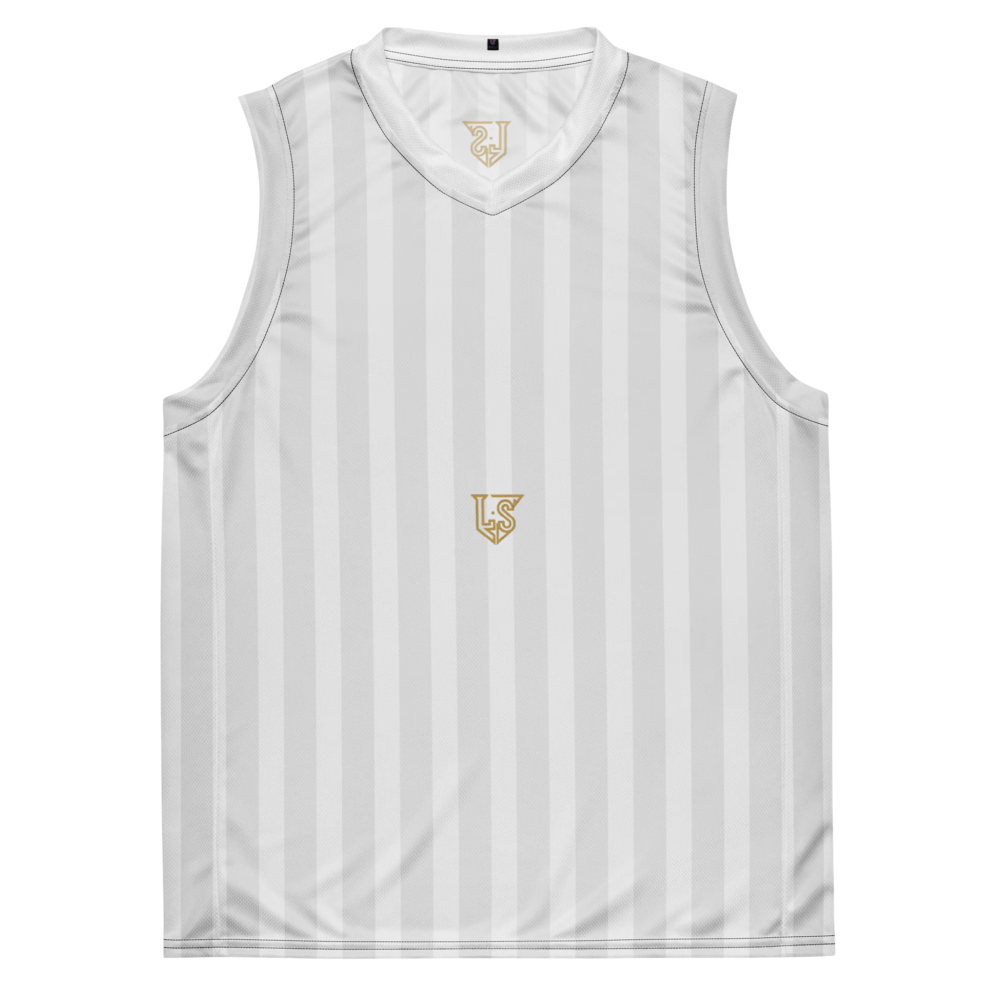 No Cap Light Pen Striped Sleeveless Pattern Design product image (2)
