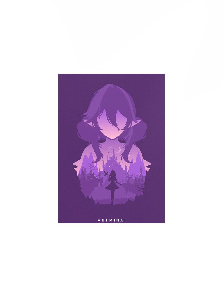 Enchanted Silhouette Landscape Poster product image (3)