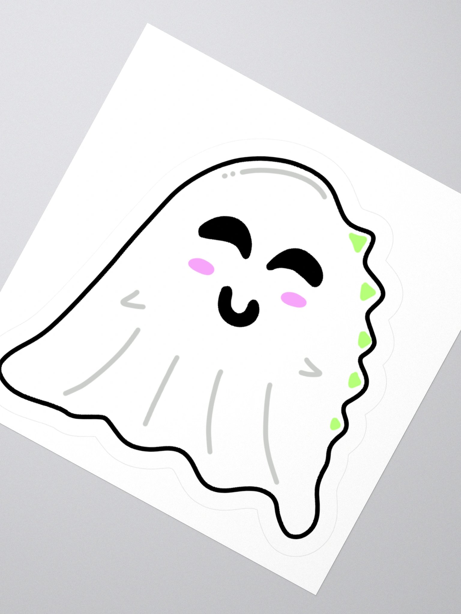 Sticker Club [October] Ghost Dino product image (2)