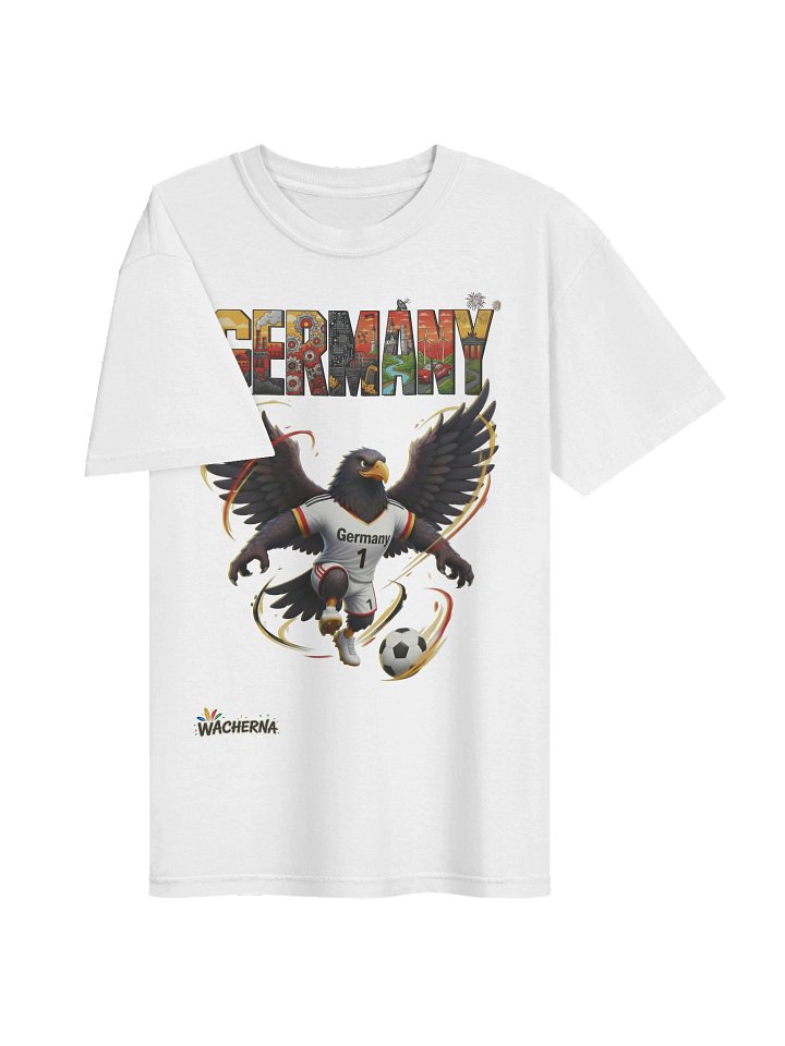Germany Eagle Mascot Fan Art T-Shirt – Vibrant Culture & Football Streetwear product image (2)