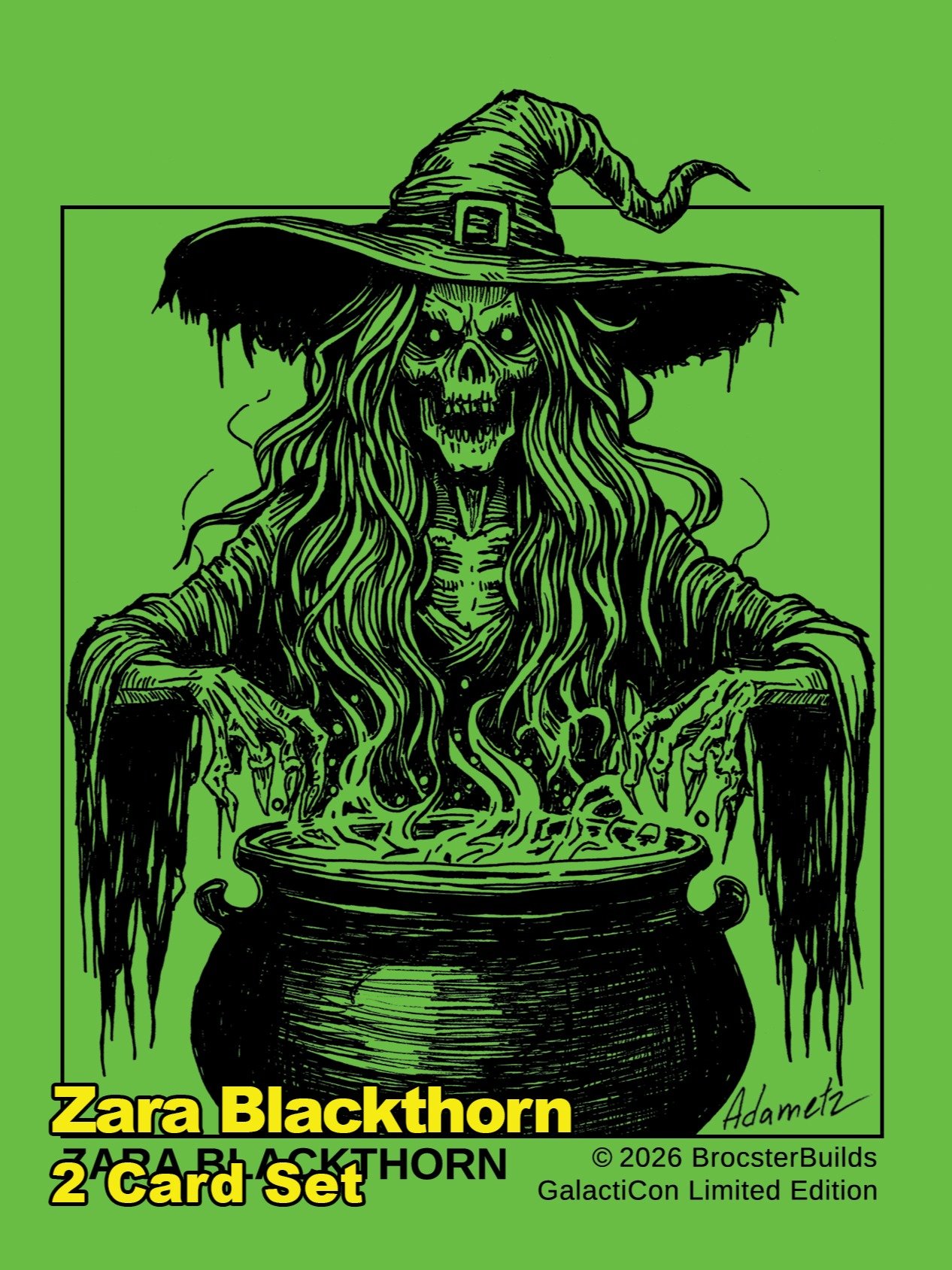 Zara Blackthorn - Game Cards product image (1)