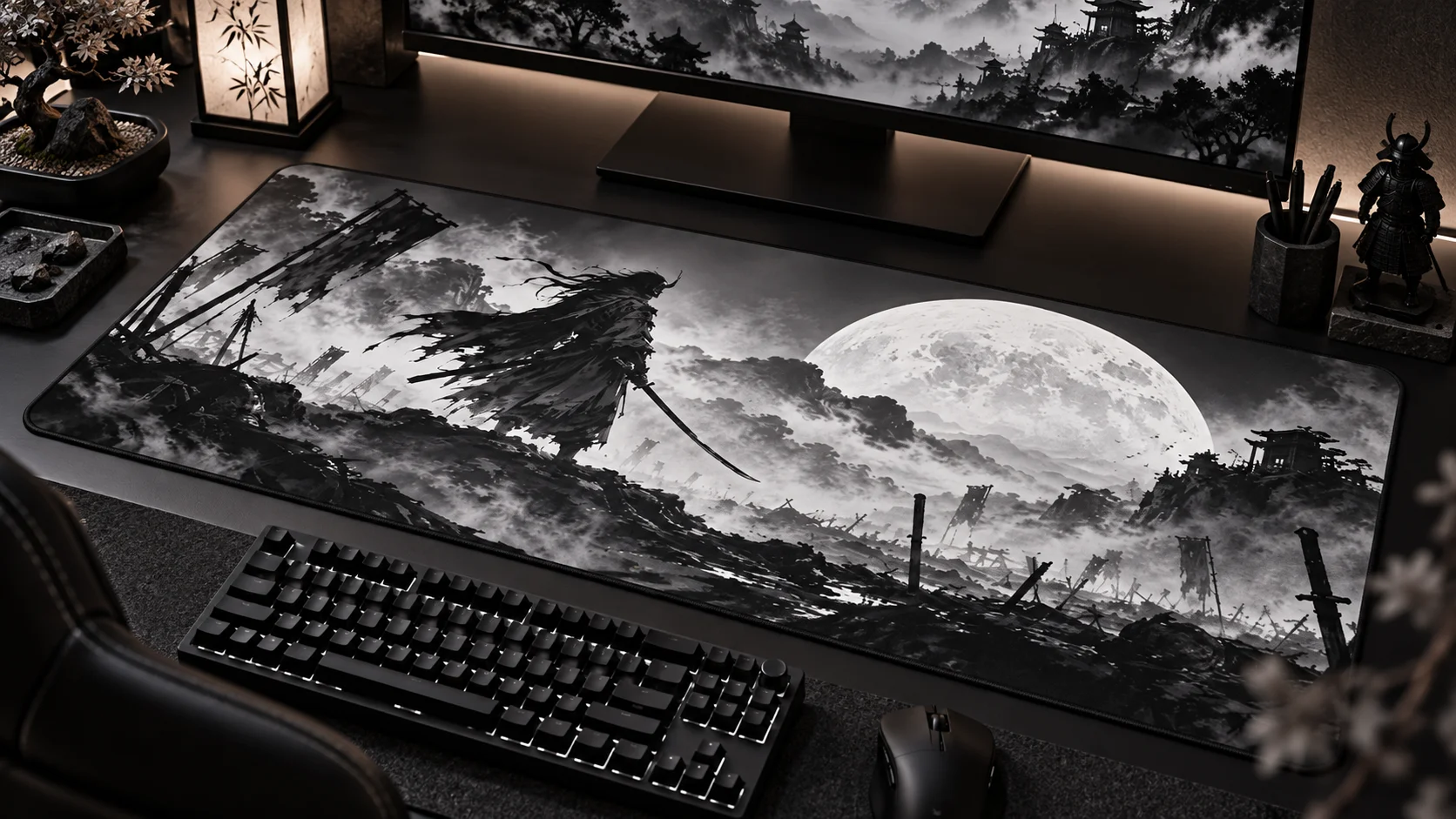 Moonlit Wanderer | OniDeskt XL Mouse Pad product image (2)