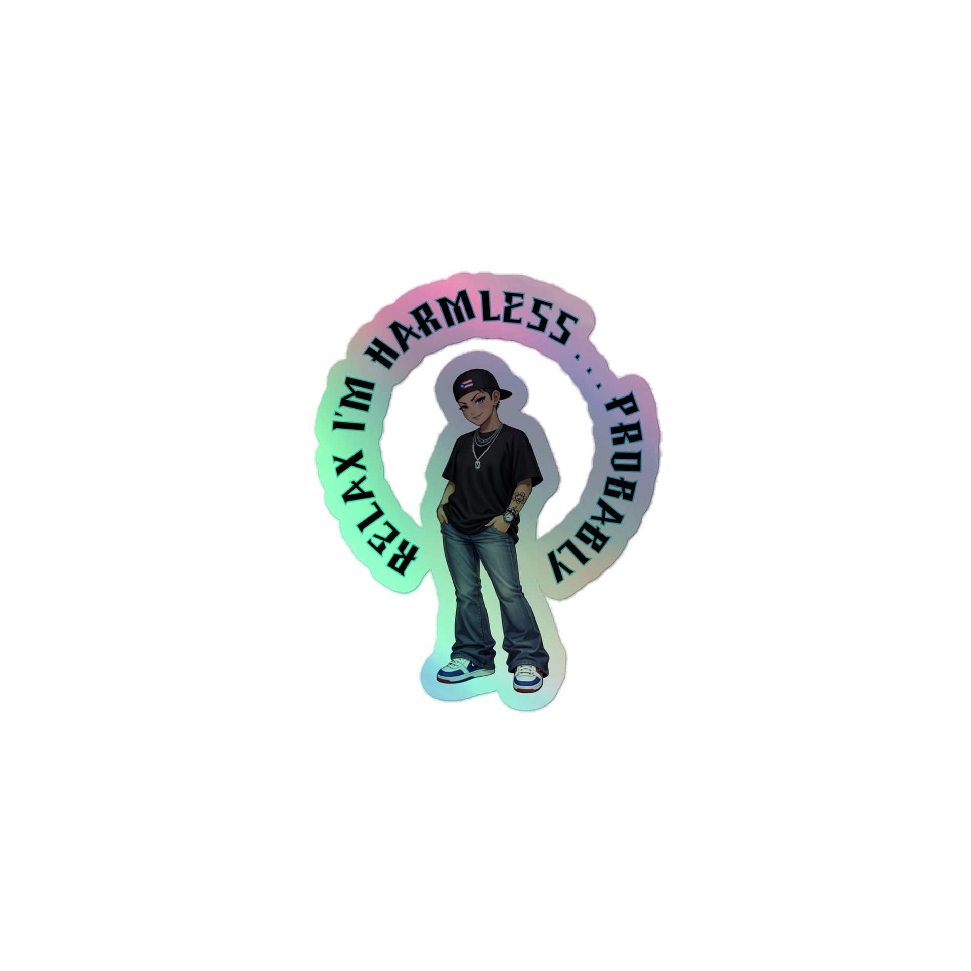 Relax sticker product image (1)