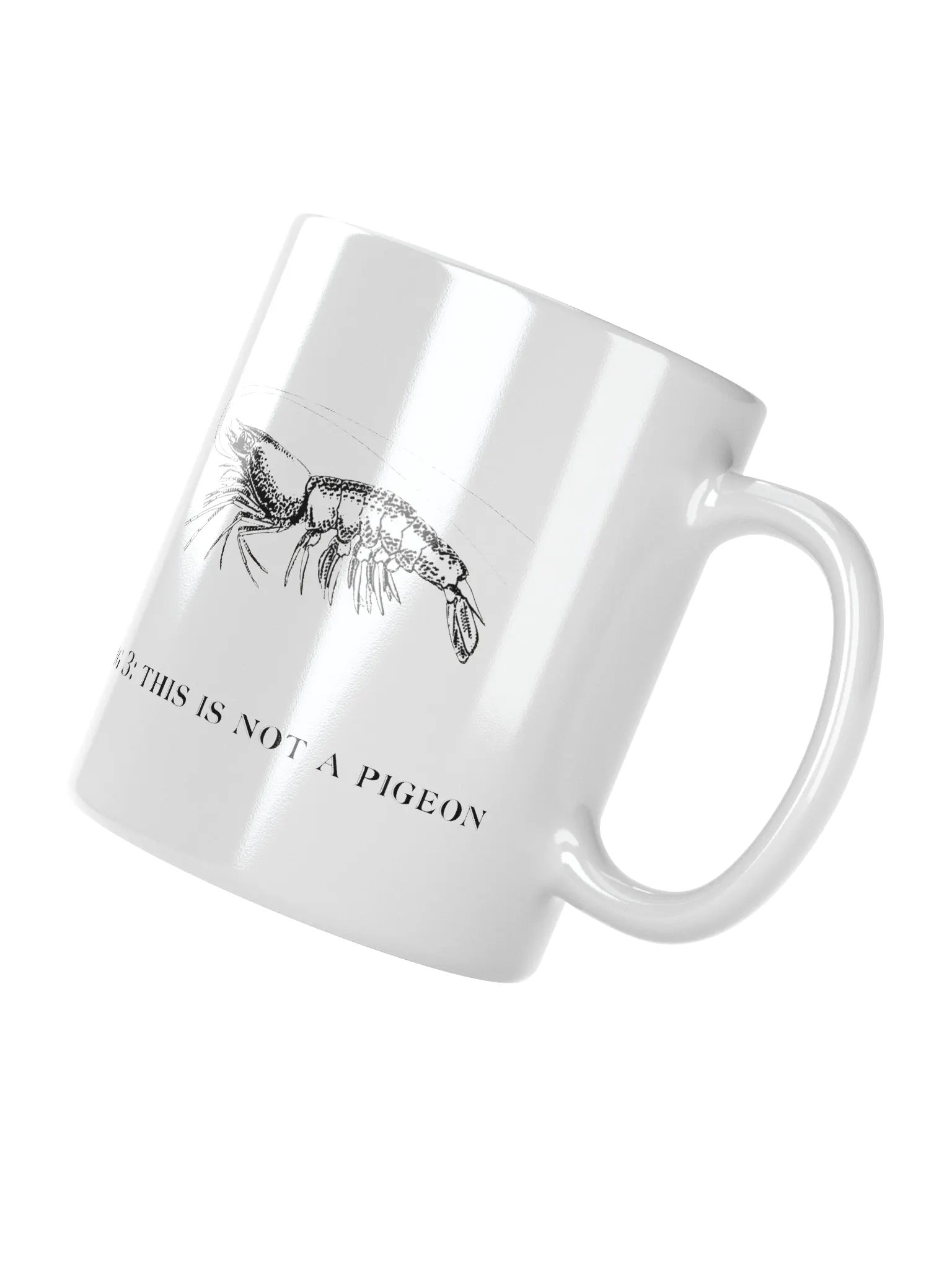 Not A Pigeon-Prawn Mug product image (3)