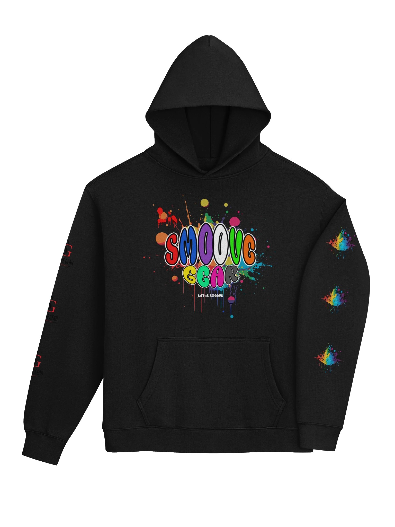 Smoove Gear Graffiti Bubble Logo Hoodie product image (17)
