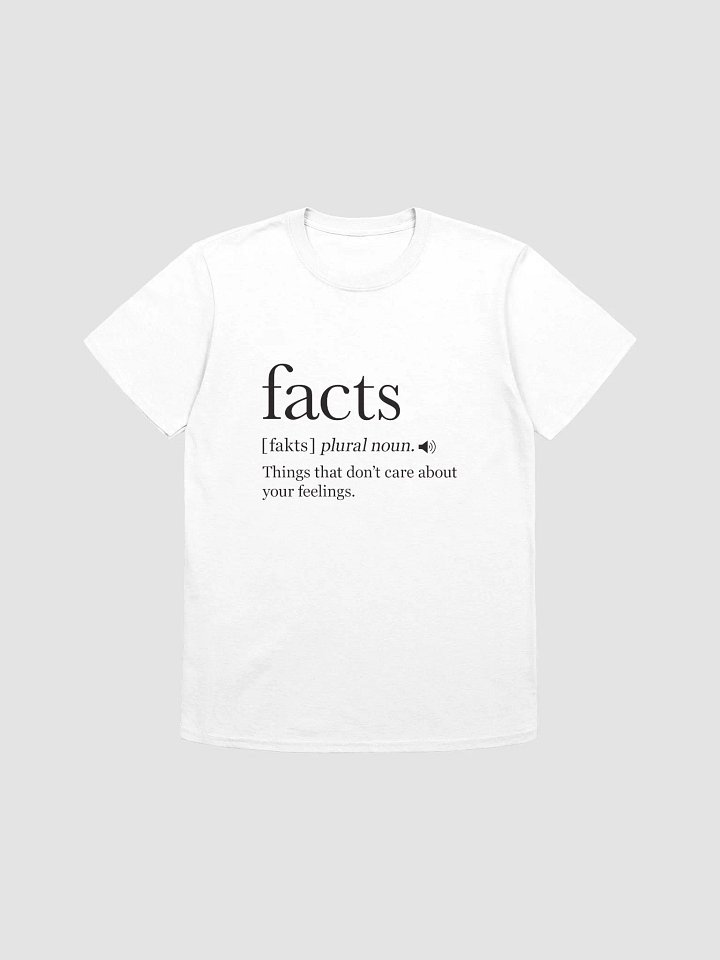 Men's Facts Don't Care About Your Feelings product image (1)
