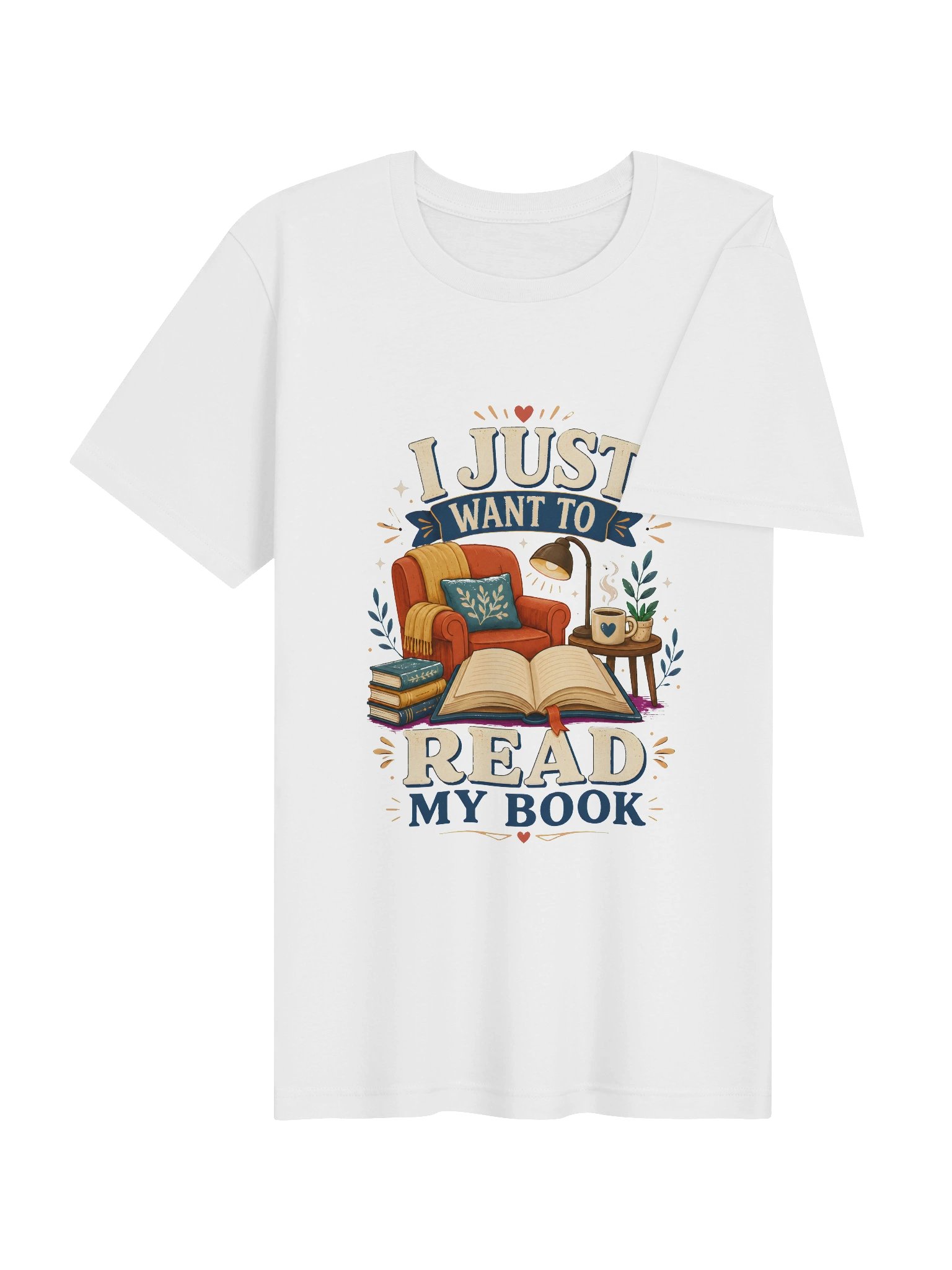I Just Want To Read My Book Tee product image (33)