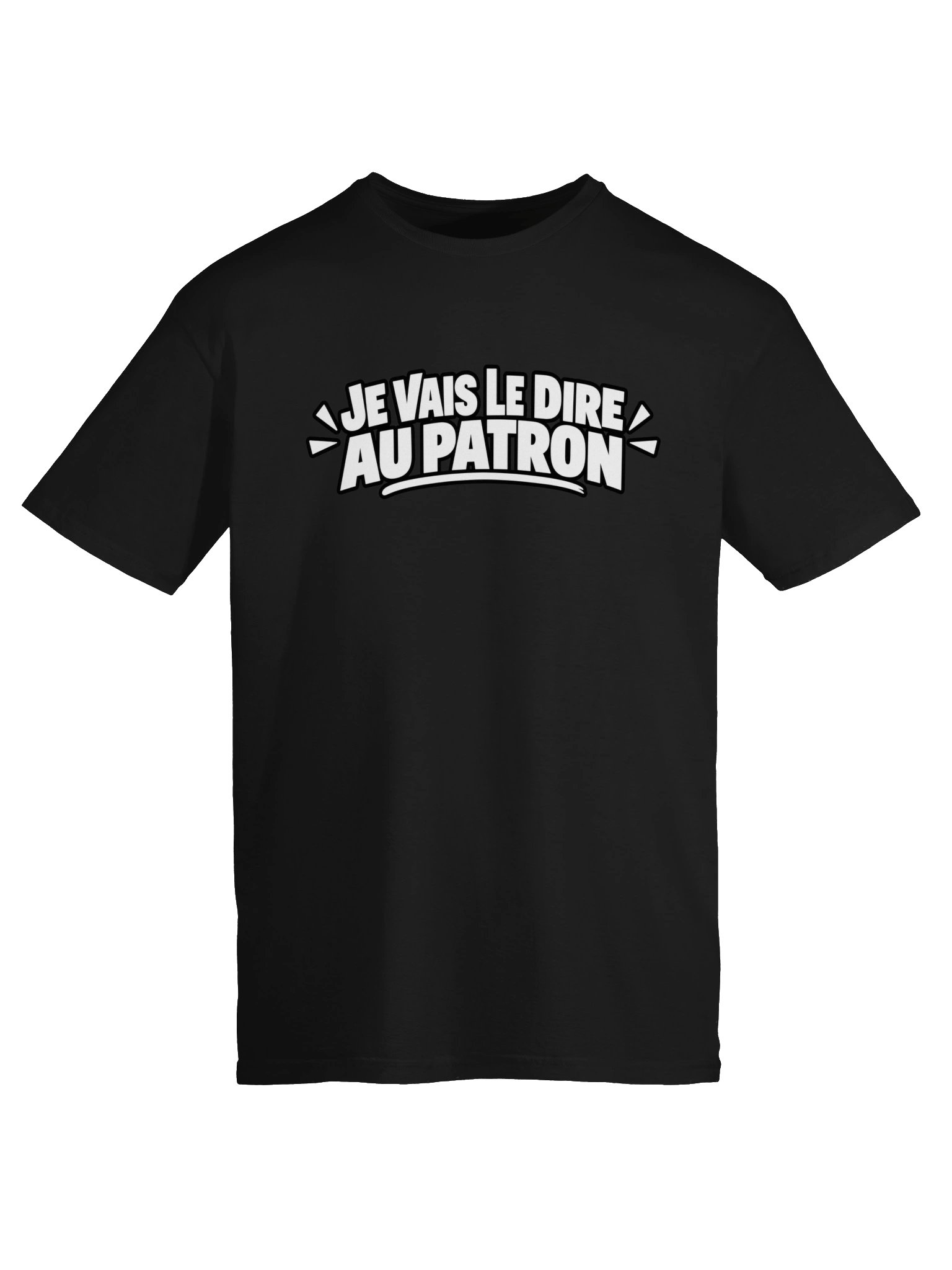 T-SHIRT "Je vais le dire au patron" product image (42)
