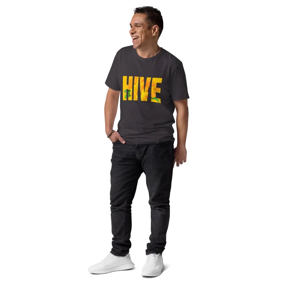 Floral HIVE Organic Tee - 100% cotton product image (178)