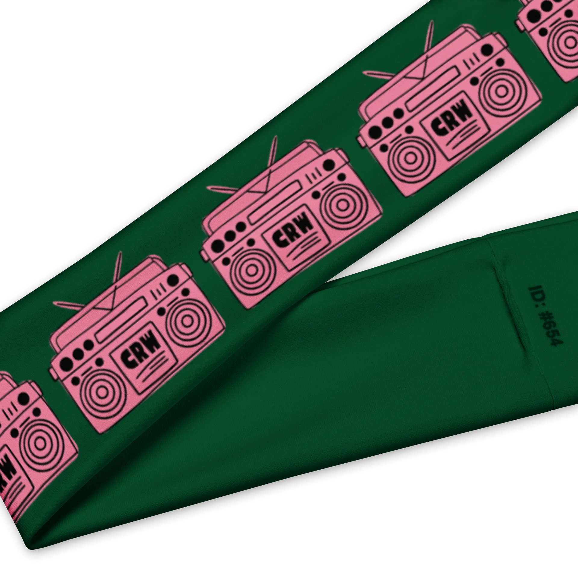CRW Pink Boombox Logo Sweatband product image (3)