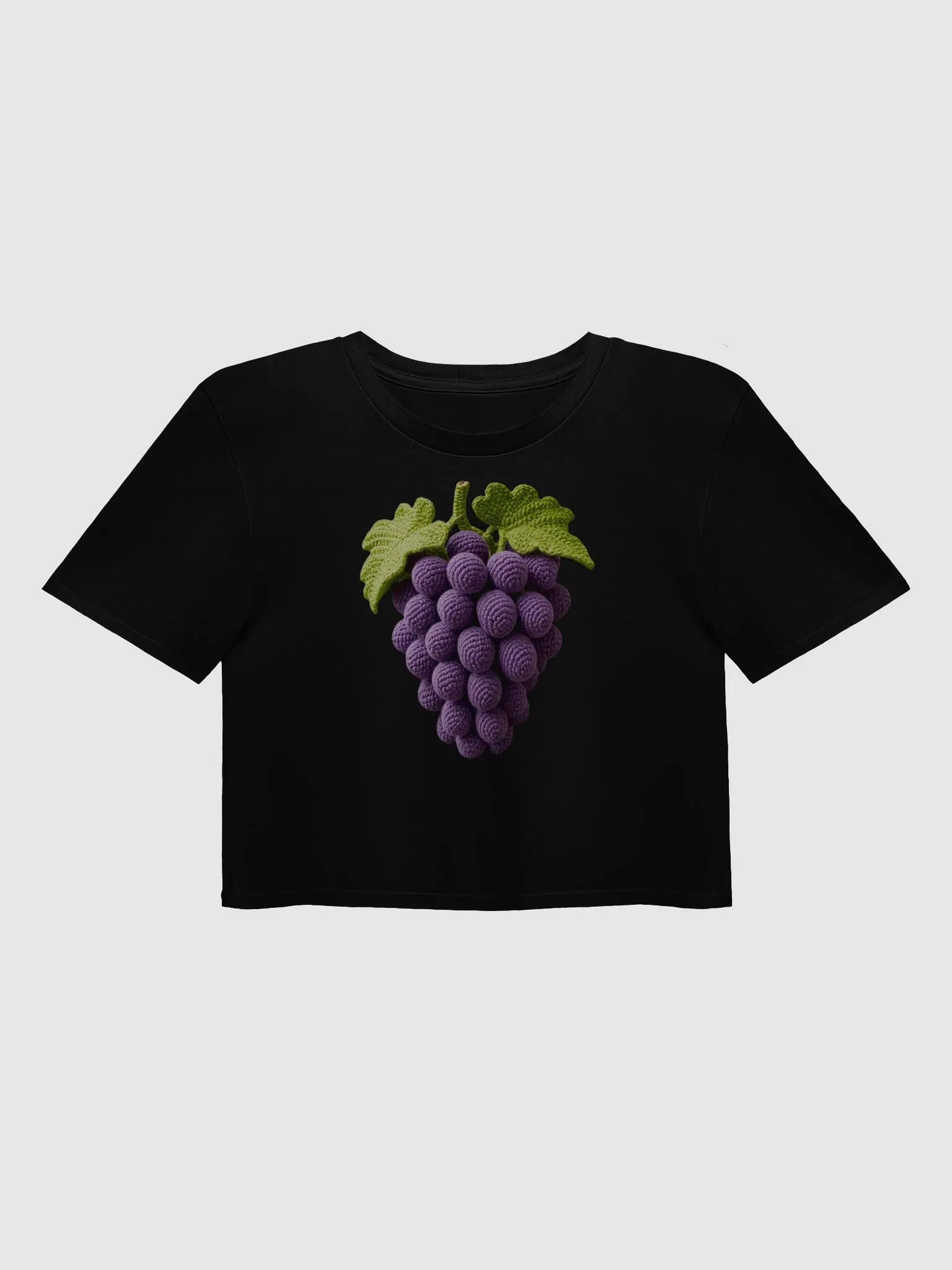 CozyAvocado Women's Premium Grape Slice Crop Top #4 product image (1)