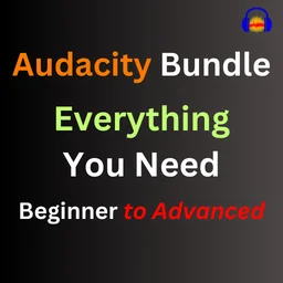 Audacity Bundle (Beginner to Advanced) [ *Guarantee & Discount] product image (1)