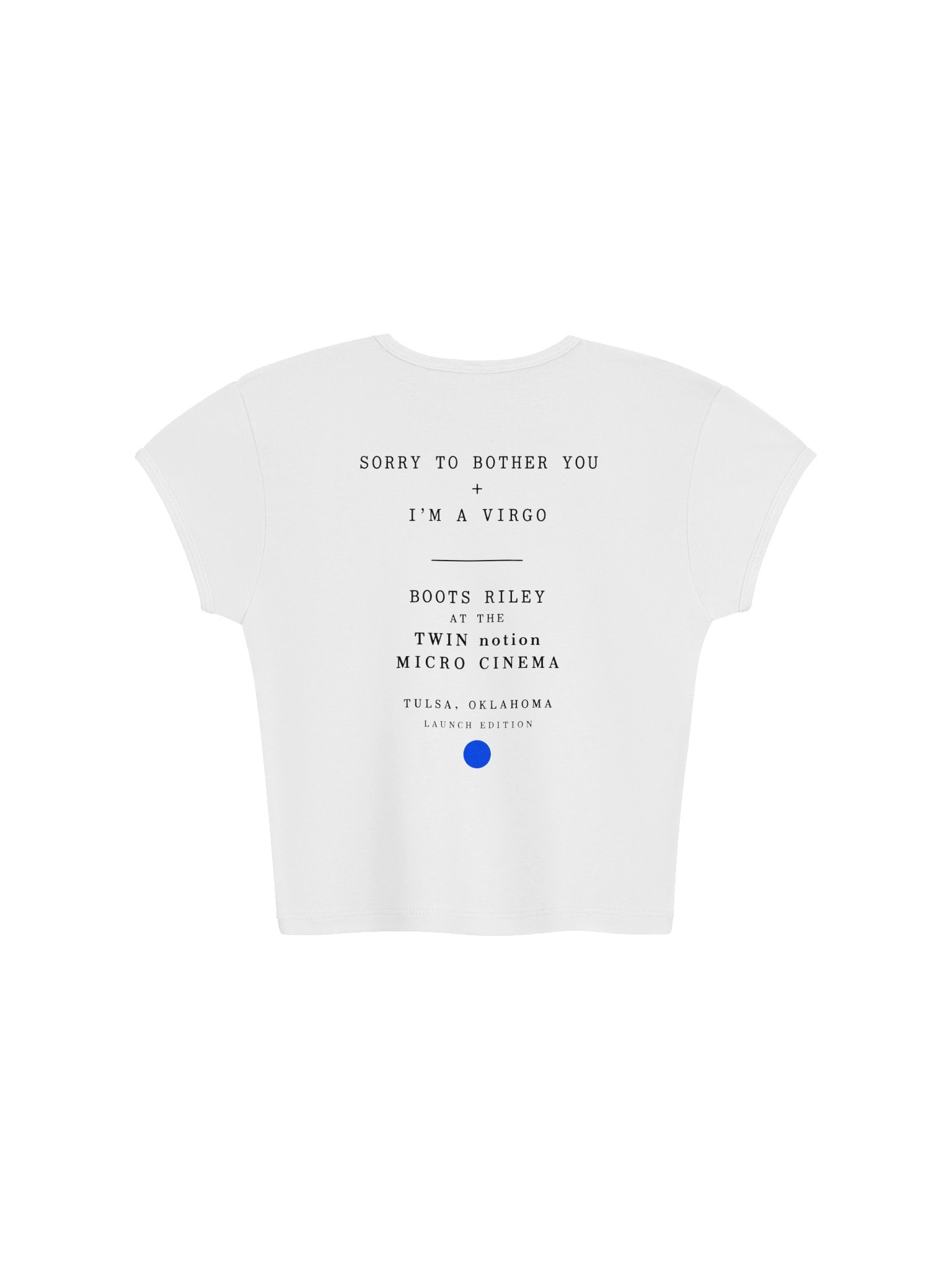 Boots Riley — Micro Cinema Launch Edition - Crop Top product image (2)