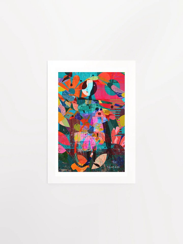 'Maria' by Edward Martin: Mixed Media Collage Print product image (2)