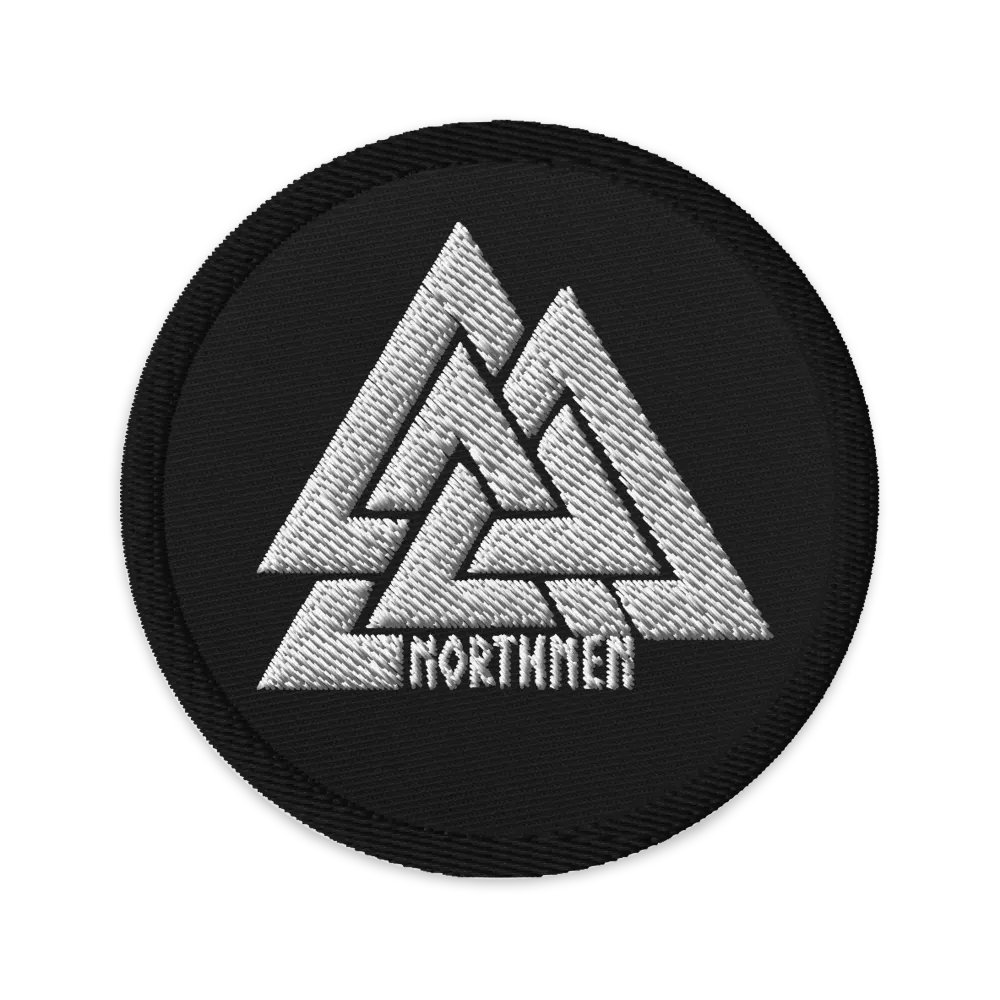 The Northmen - White Stylish - Circle Patch product image (1)