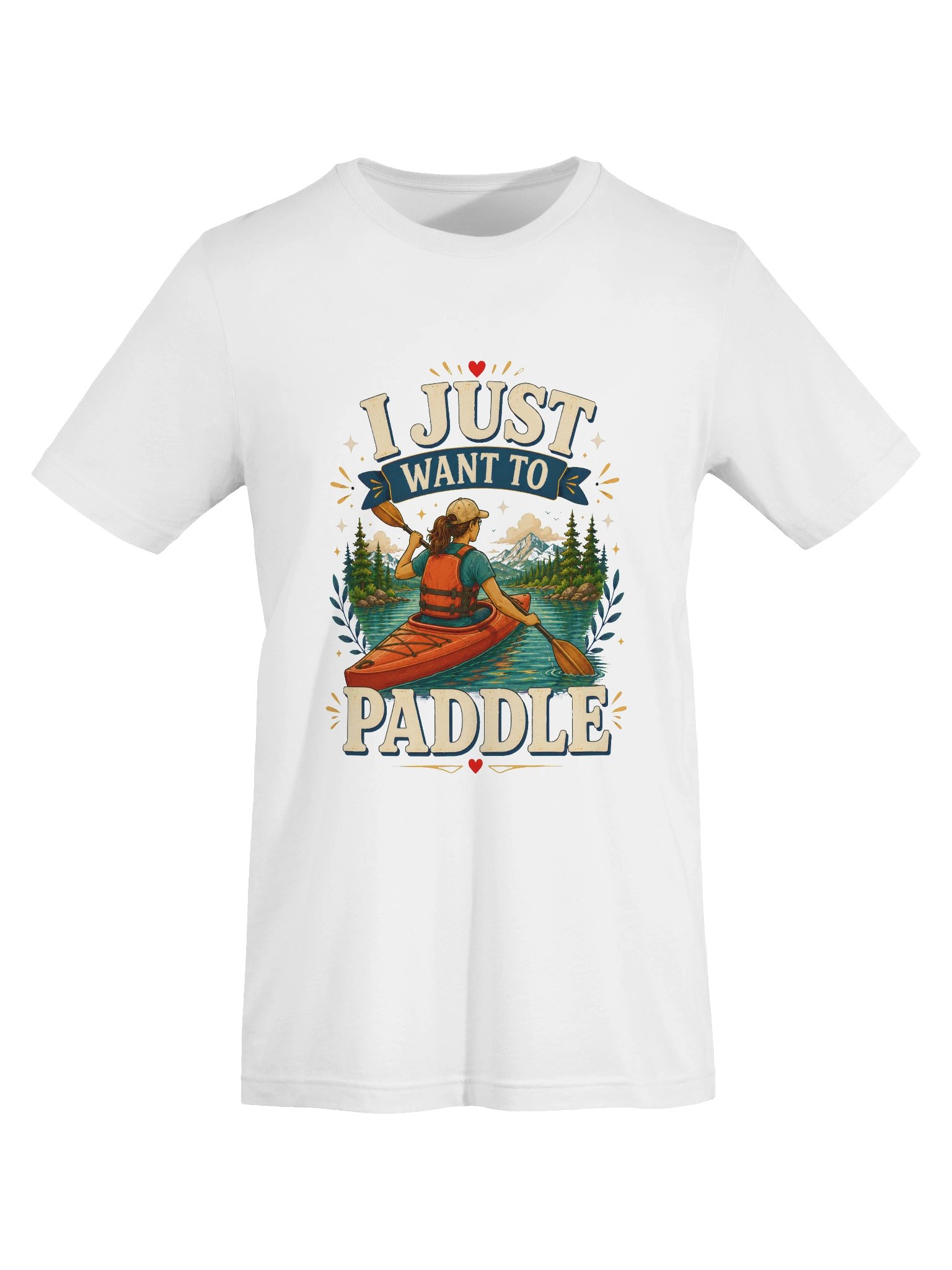 I Just Want To Paddle Tee product image (41)