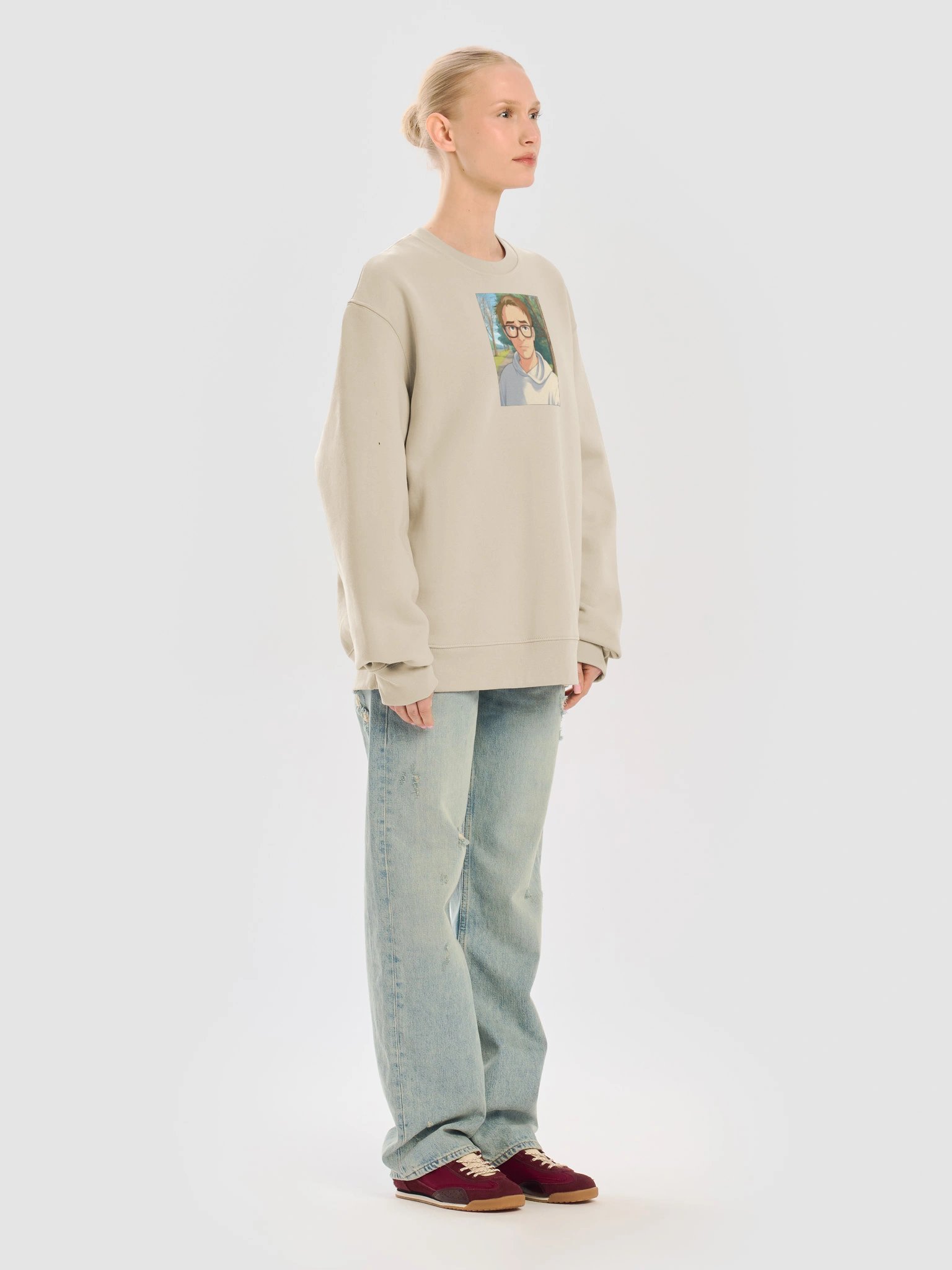 itssCSChris Cartoon Oversized Sweatshirt product image (11)
