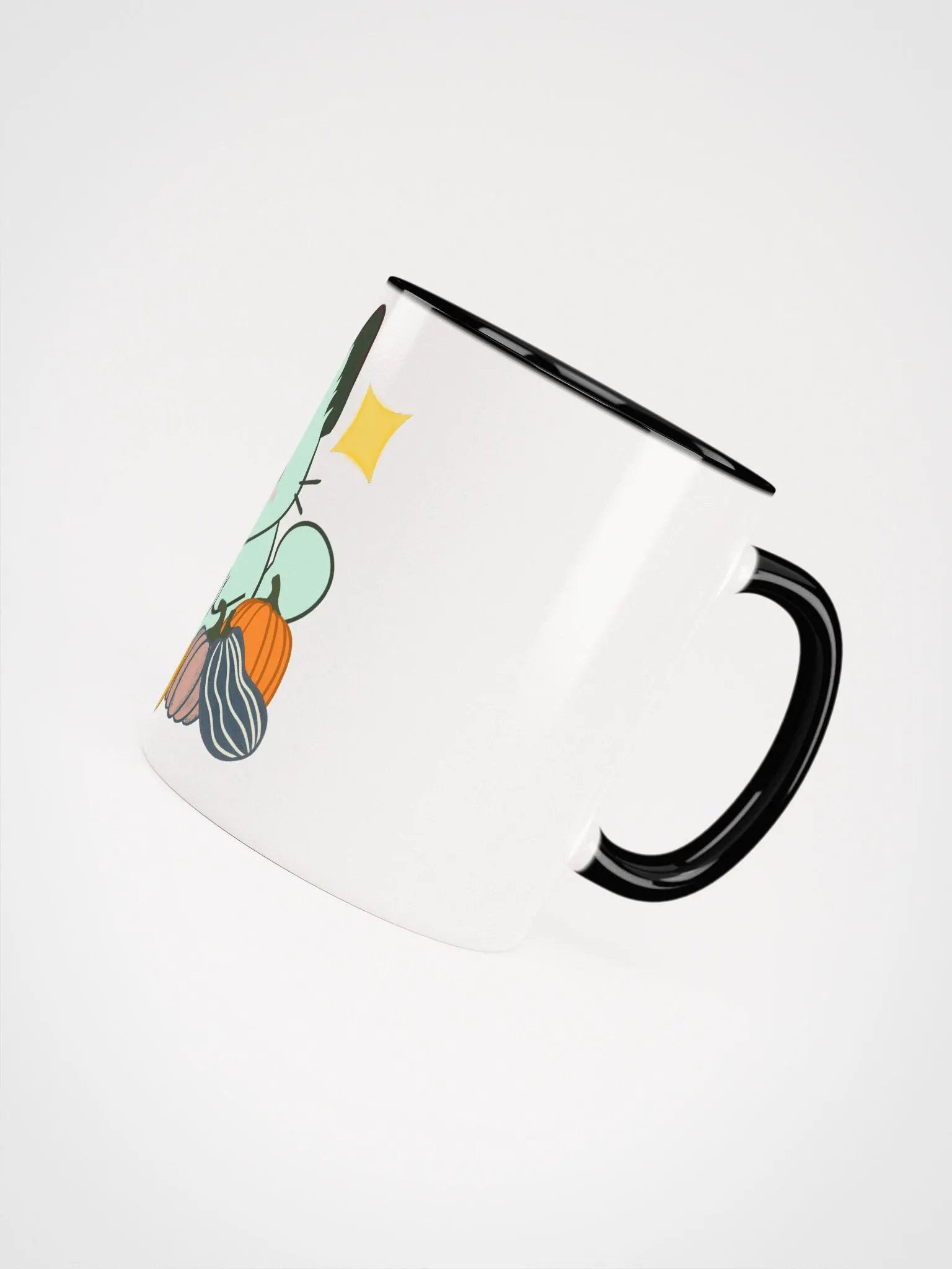 Spoopy Time Pumpkins Color Pop Ceramic Mug product image (4)