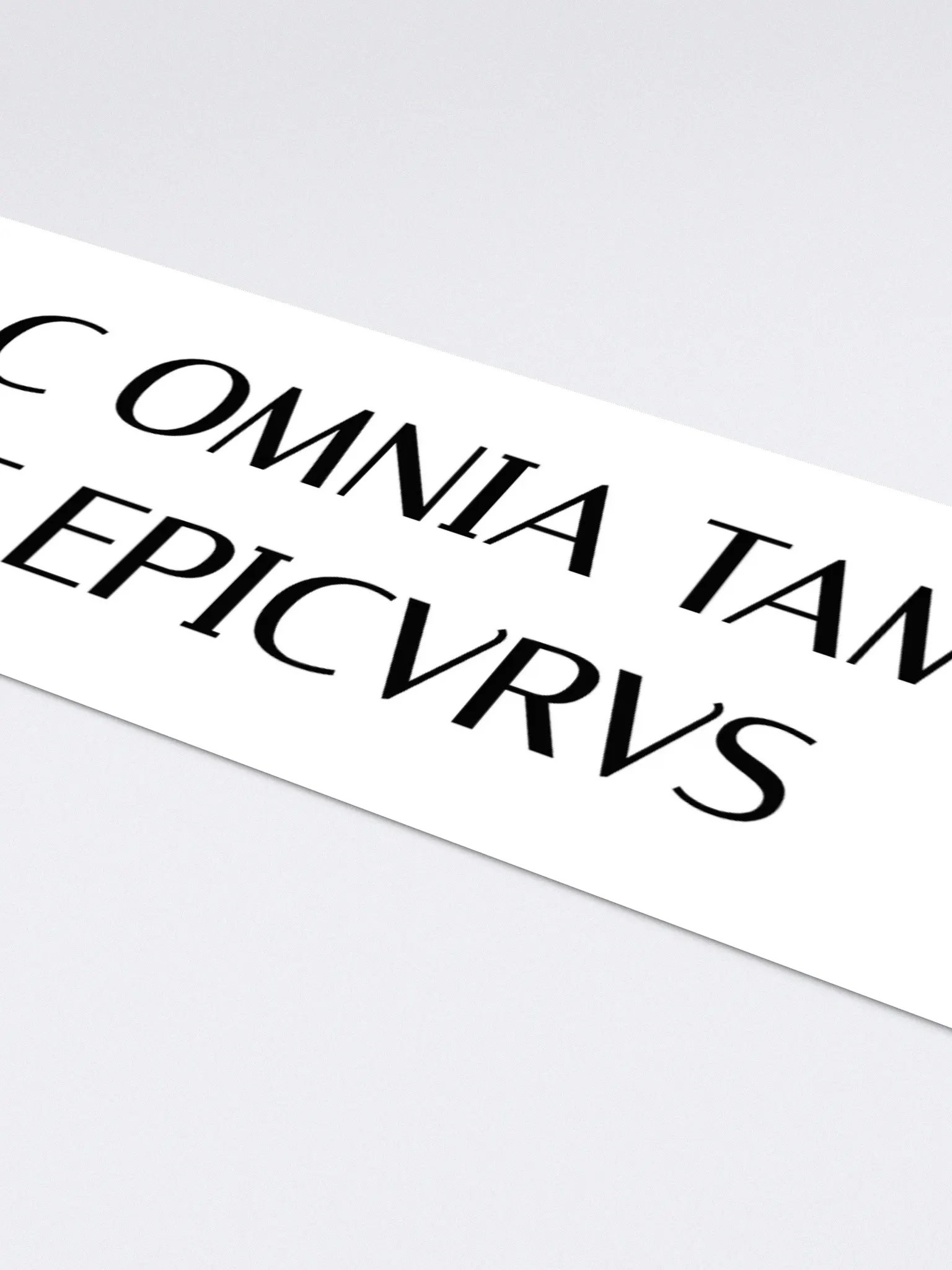 Epicurean Oath (Sticker) product image (4)