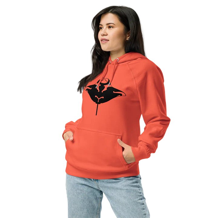 NZ Manta Hoodie - Black Logo product image (1)