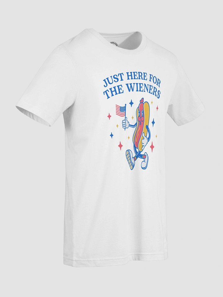 I'm Just Here For The Wieners - Funny 4th of July T-shirt product image (2)