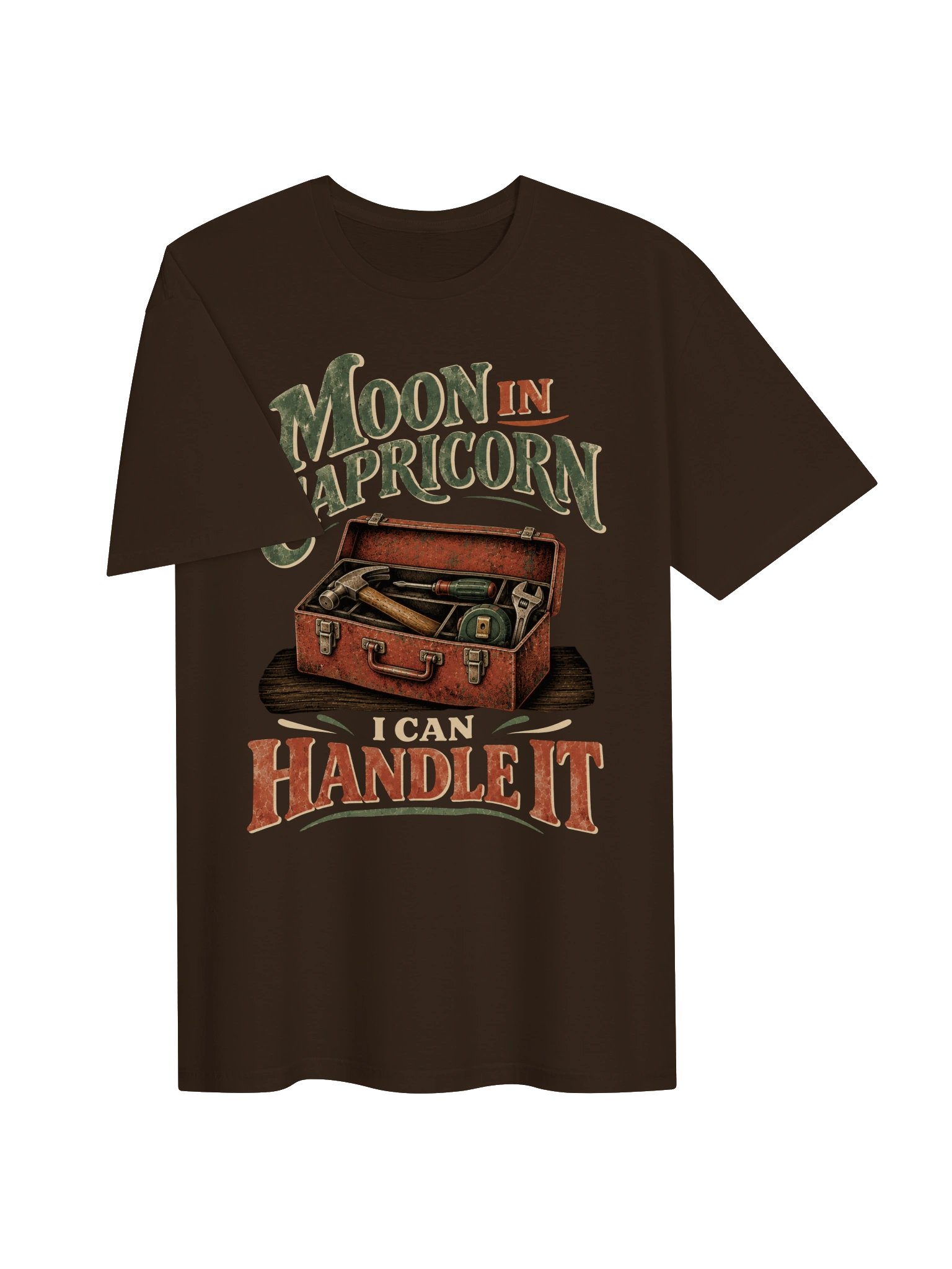 Moon in Capricorn I Can Handle It Tee product image (3)