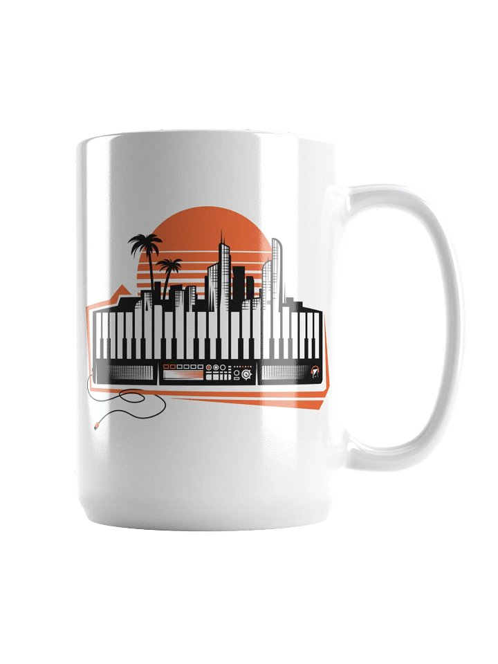 Keyboard City 15 oz. mug product image (1)