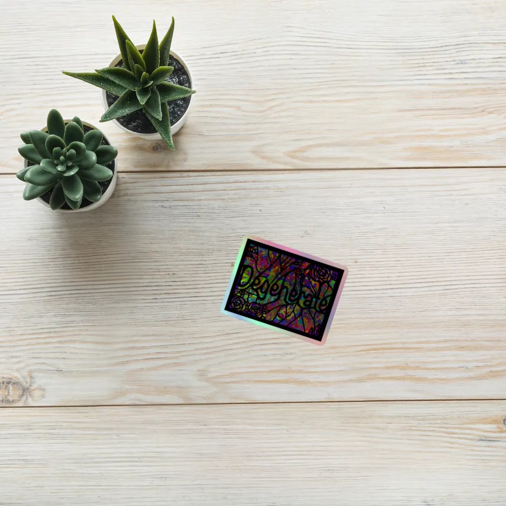 Degenerate Dreams Holographic Sticker Sheet product image (10)