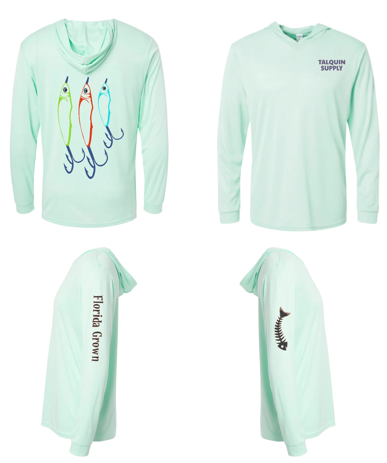 Talquin Supply UPF 50 Hoodie Fishing Shirt product image (1)