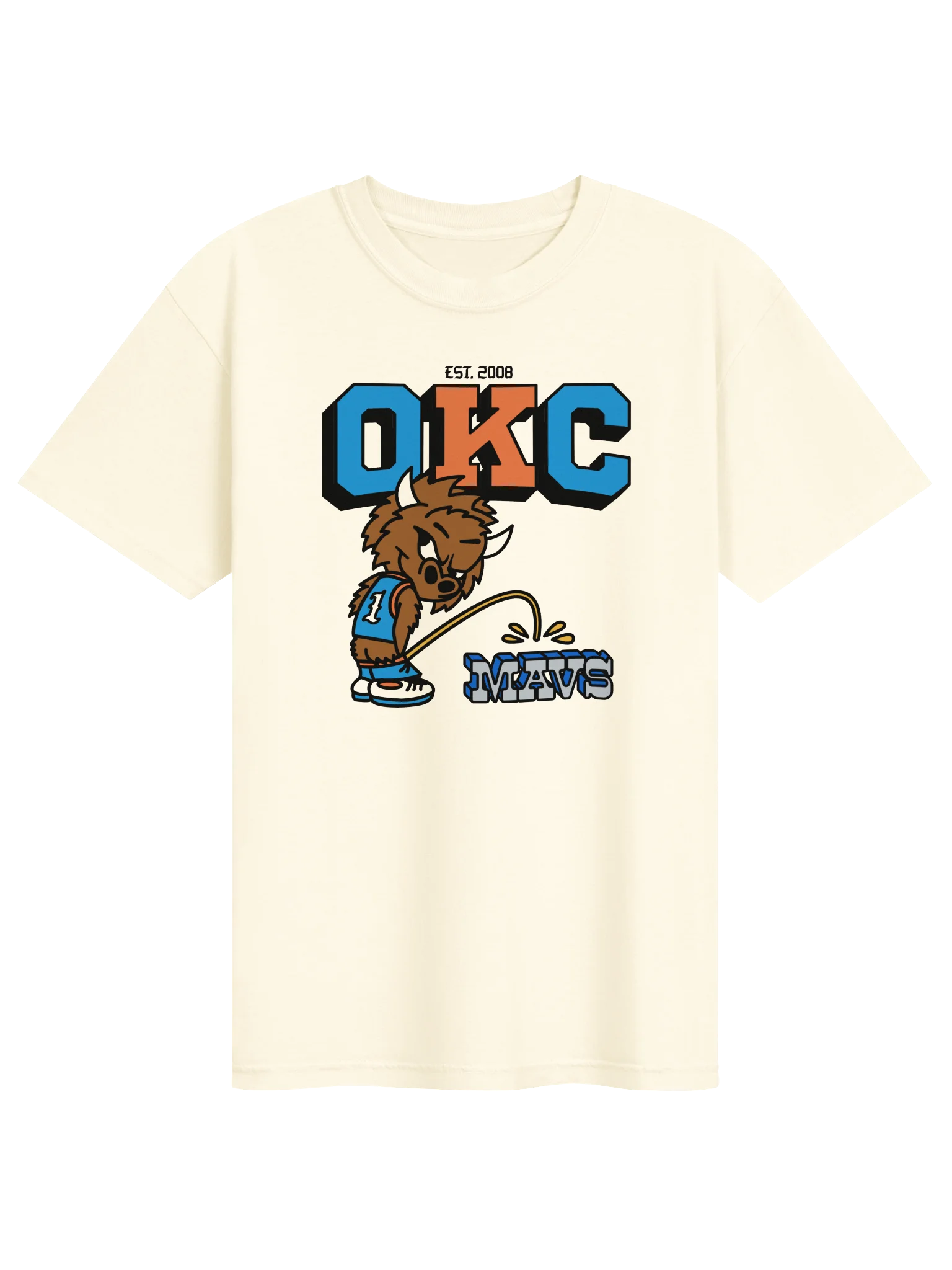 Take a Leak OKC vs. Mavs Tee product image (2)