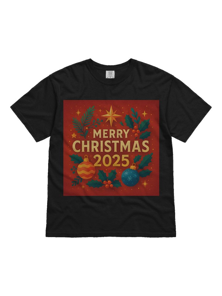 Festive 2025 Merry Christmas T-Shirt product image (1)