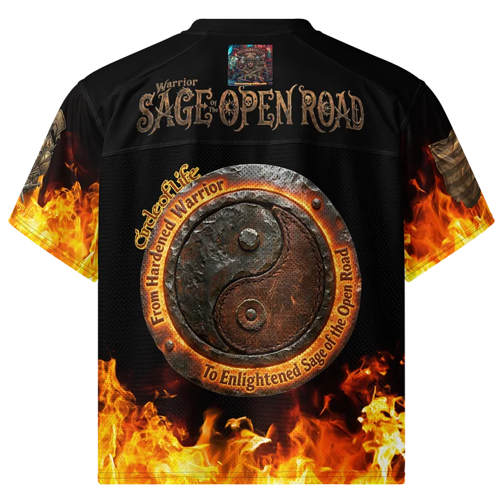 MötoGraffitti Warrior Sage USCRA Football Jersey product image (2)