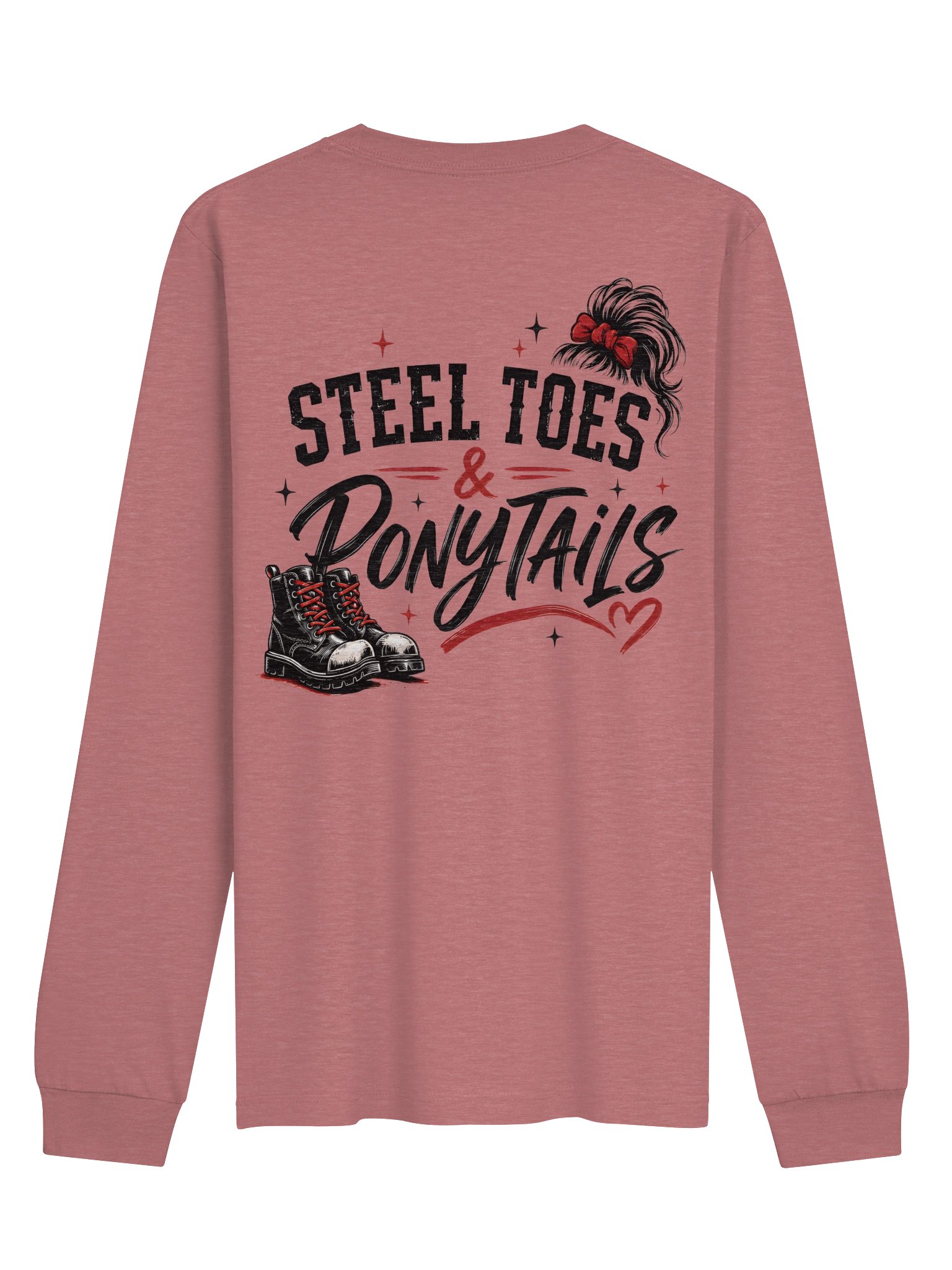Steel Toes and Ponytails Pink product image (2)