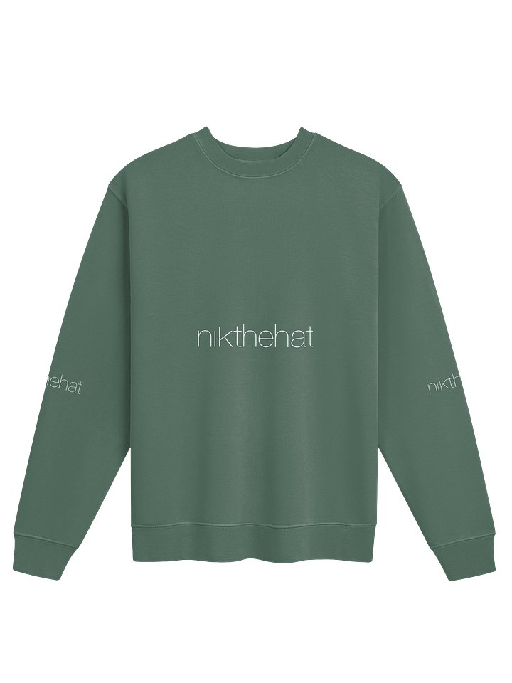 Independent Trading Co. Unisex Midweight Pigment Dyed Sweatshirt • nik the hat product image (1)
