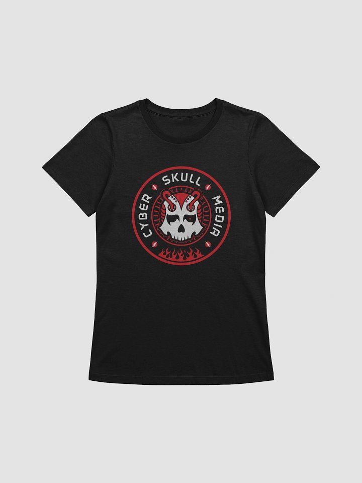 Cyber Skull Media Logo Tee (Women's Fit) product image (1)