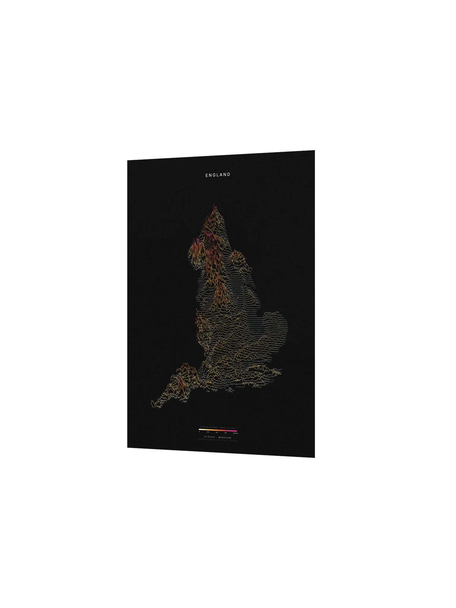 Ridgeline Poster - England product image (2)
