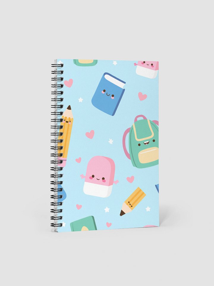 Whimsical Stationery Bliss Spiral Notebook product image (1)