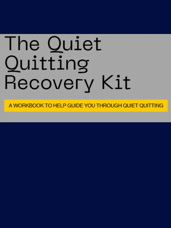 Quiet Quitting Recovery Kit product image (1)