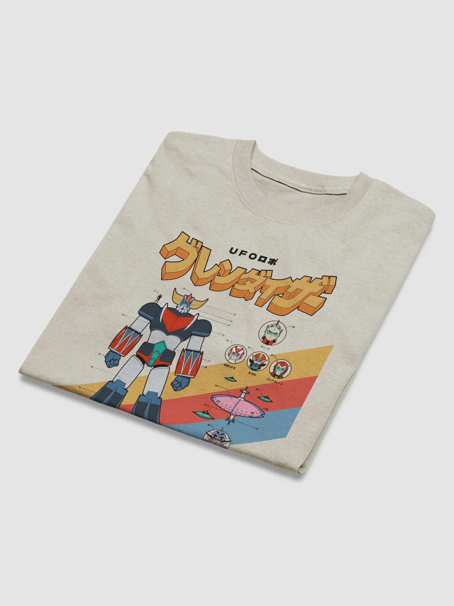 Tshirt | Ufo Robot VHS product image (4)