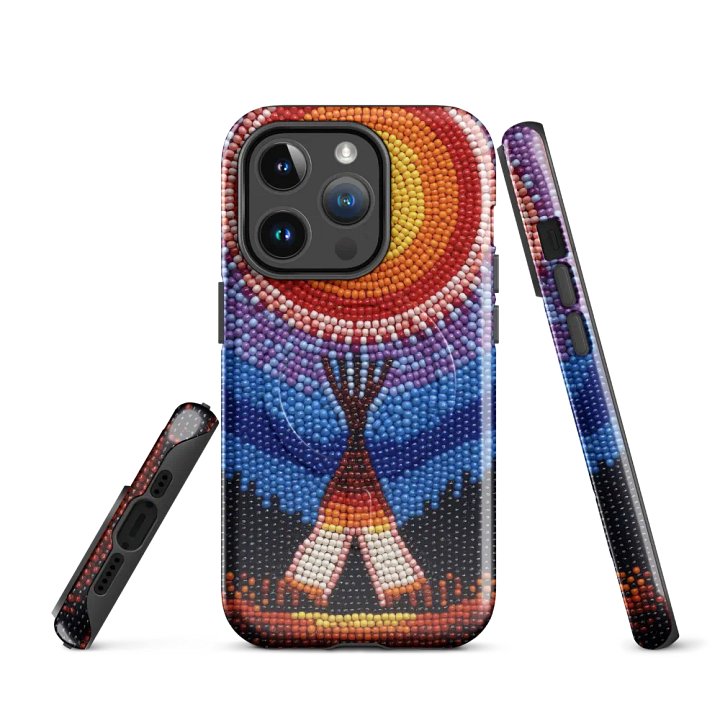 Radiant Sun Tipi Faux-Beadwork iPhone® Case product image (3)