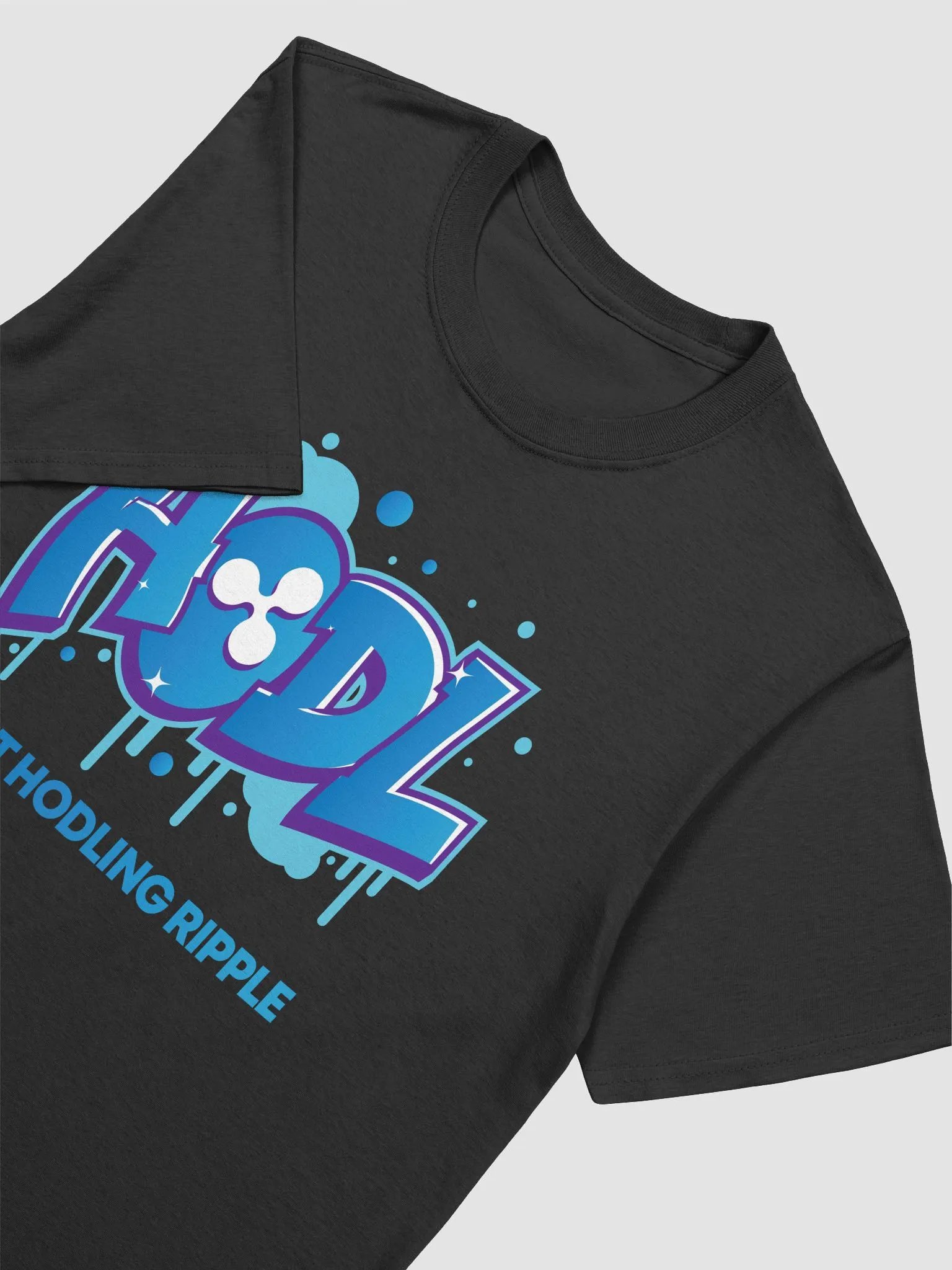 Ripple HODL Graffiti T-Shirt product image (3)