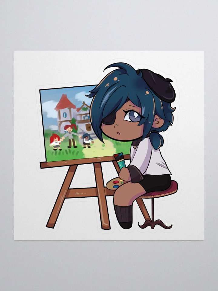 Painter Baby Kaeya Sticker (Genshin Impact) product image (1)