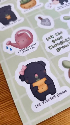 Cinnapup mail available until May 31st. To subscribe check out https://mscreates.ca
#stickerclub #monthlystickers #maymail #m...