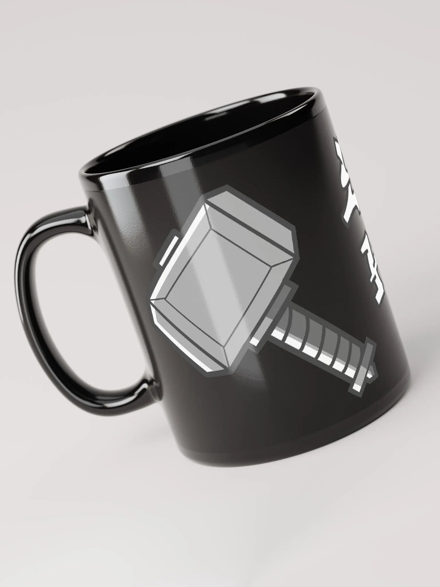 Lightning Strike Hammer Mug product image (3)