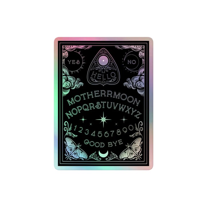 MM 𝖘𝖕𝖎𝖗𝖎𝖙𝖇𝖔𝖆𝖗𝖉 hologrpahic sticker product image (2)