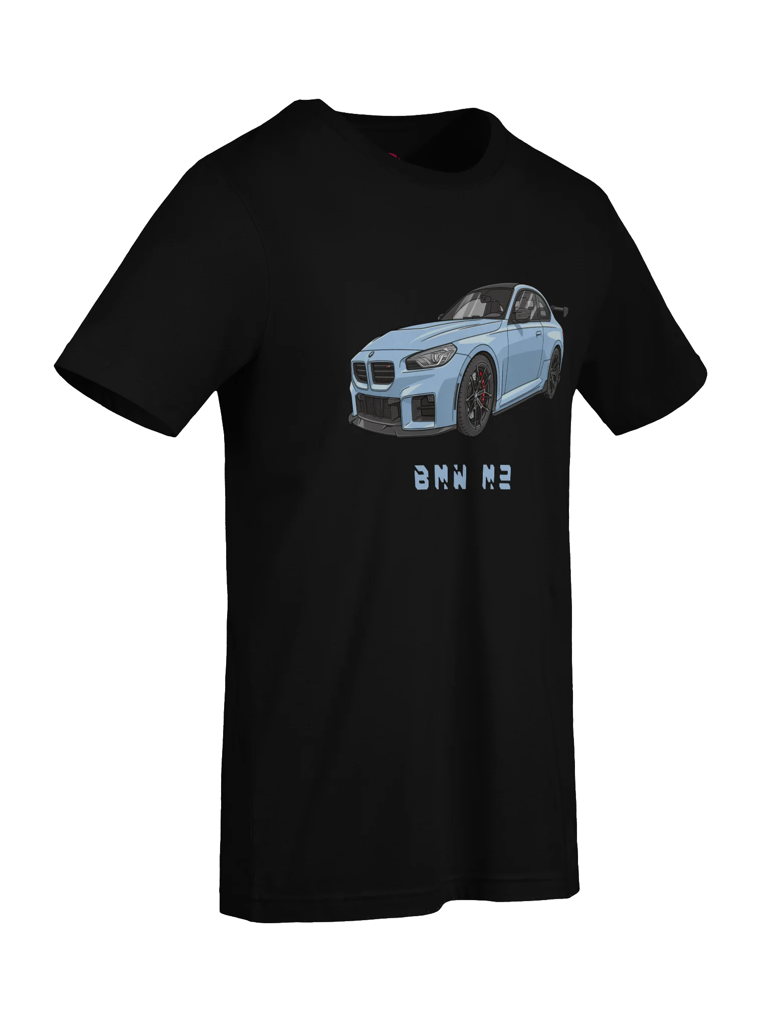 Zandvoort Blue BMW M2 Shirt (Retro, Sketch, Silhouette) product image (75)