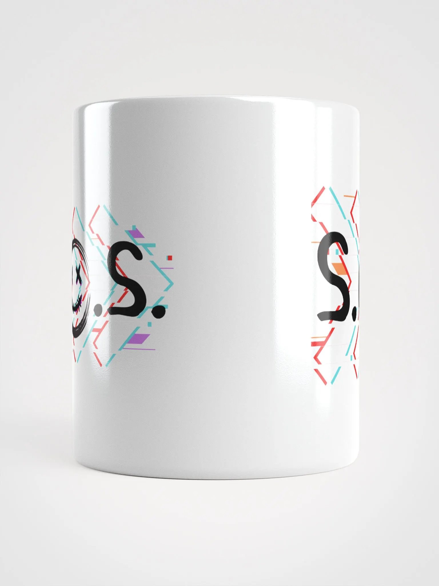 Fast Forward Glitched Mug product image (14)