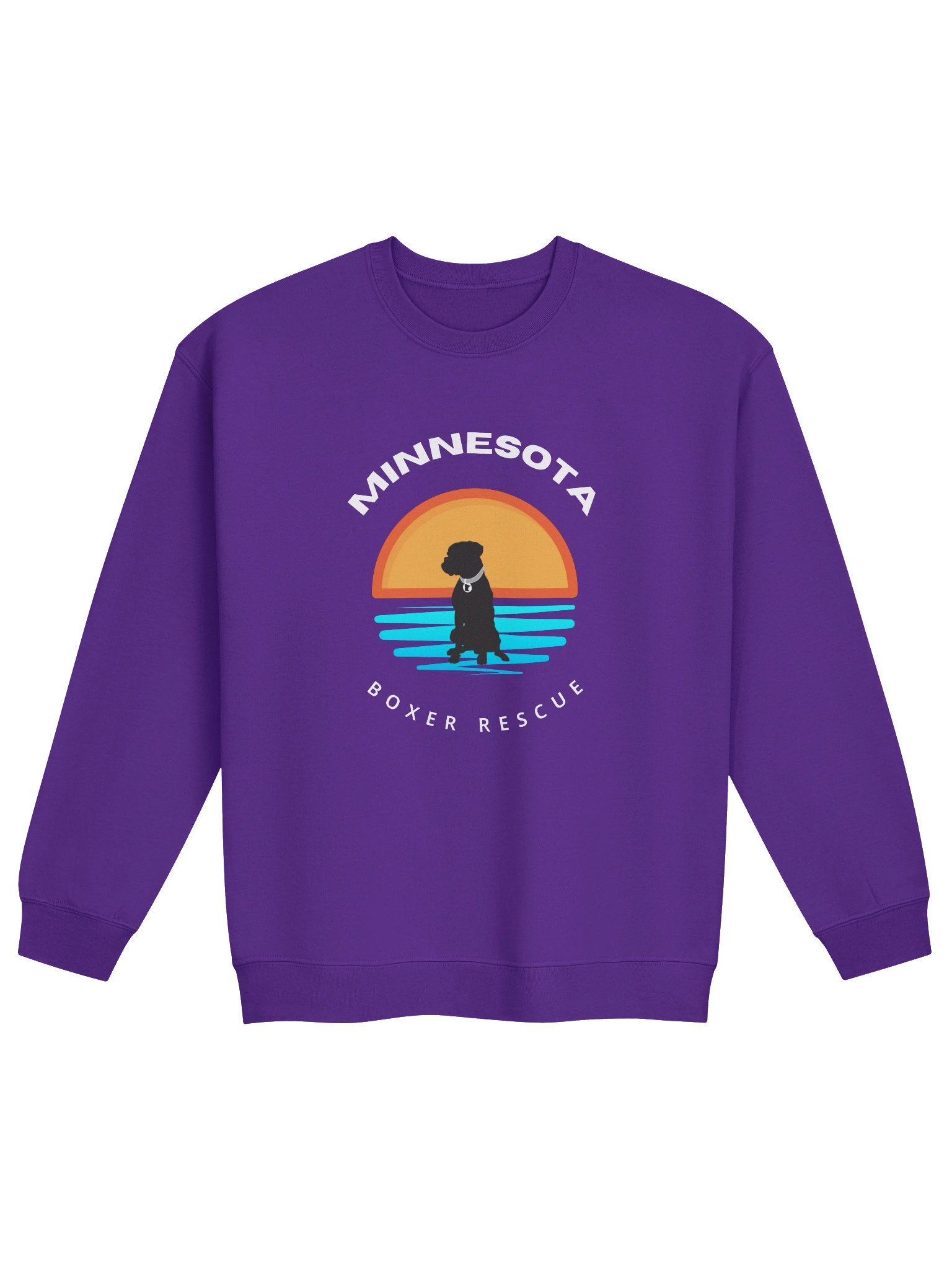 MNBR White Logo Crewneck Sweatshirt product image (1)
