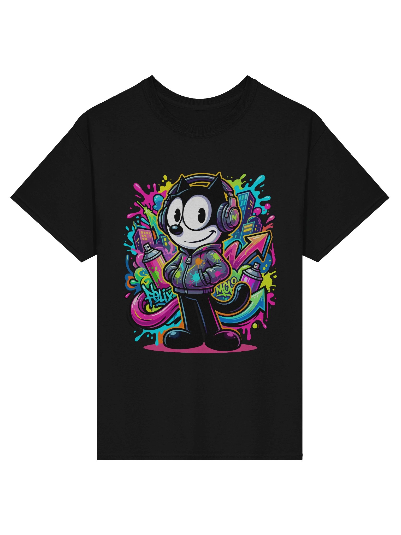 Felix graffiti t-shirt product image (3)